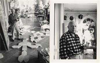 LUCIEN CLERGUE. The maquette for Clergues unpublished book project titled Picasso en Provence.